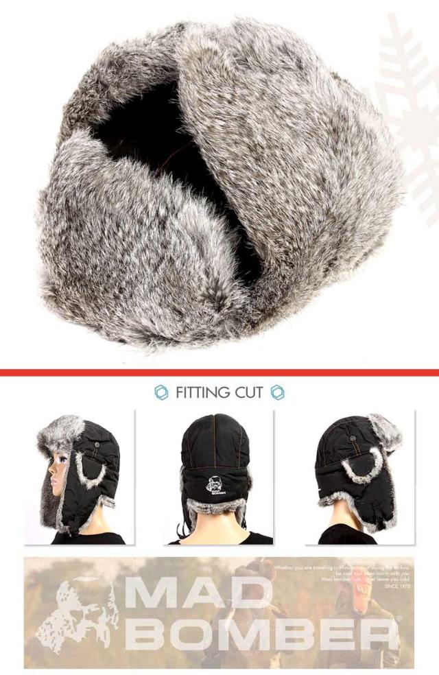 304BLK MAD BOMBER hat 帽子 秋冬 レディース ロシア帽子 マッド