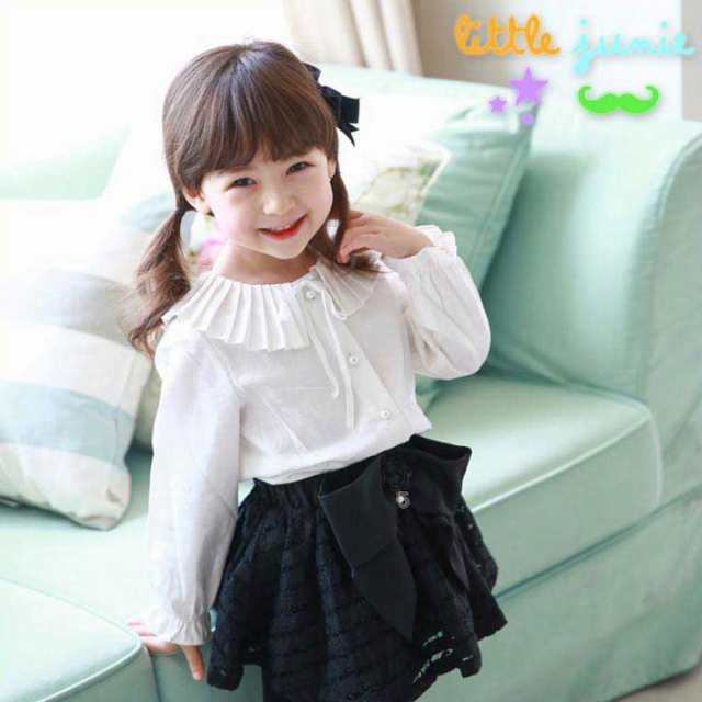 Frilly Blouse】子供服 フォーマル かわいい キッズ 韓国子供服 女の子