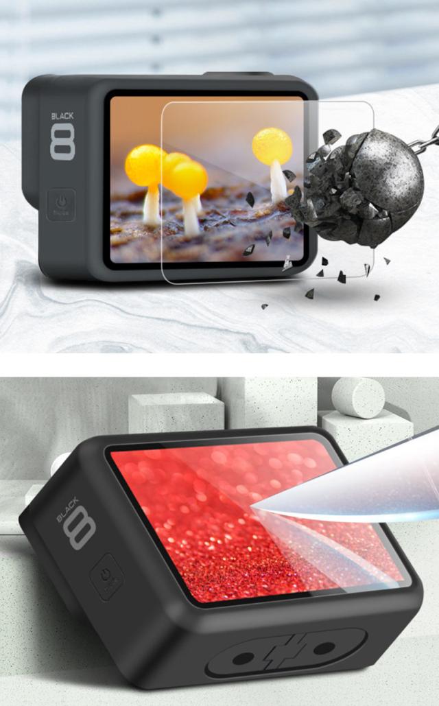 GoPro HERO 11 HERO 10 Black 対応 ガラスフィルム 液晶 保護