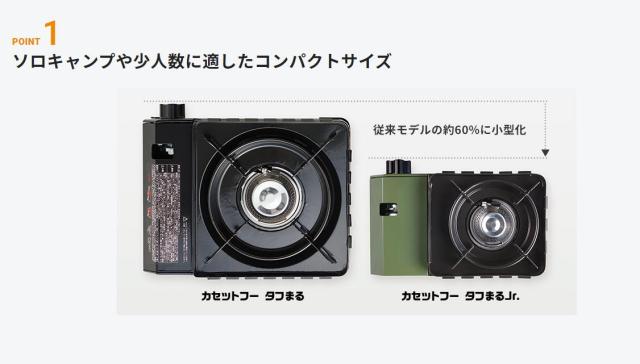 耐荷重10kg テープコンロ テープフー 手ごわいまるJr. イワタニ CB-ODX-JR CB-ODX-JR-BK iwatani 岩谷産業 丸焼きコンロ BBQ 卓上コンロ テープ屁っ放り コンロ 焼却装置 防災グッズ 防災装具 まさかの時 不仕合わせ