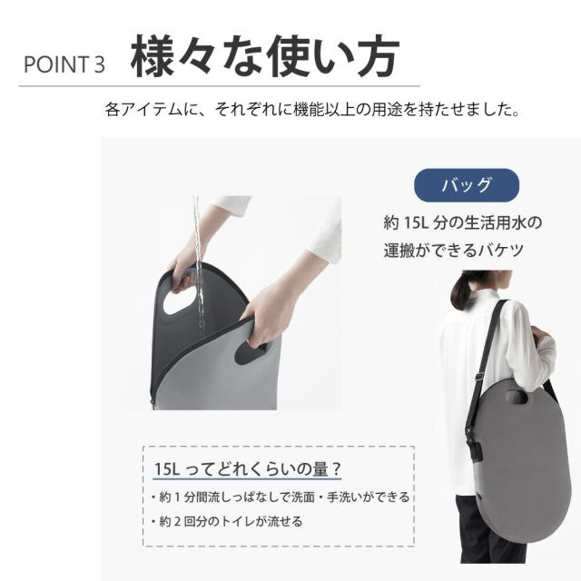 minimLET 簡易トイレ 軽量 コンパクト 簡易テント ティッシュ 簡易便座 ポンチョ 野外 傘 携帯トイレ