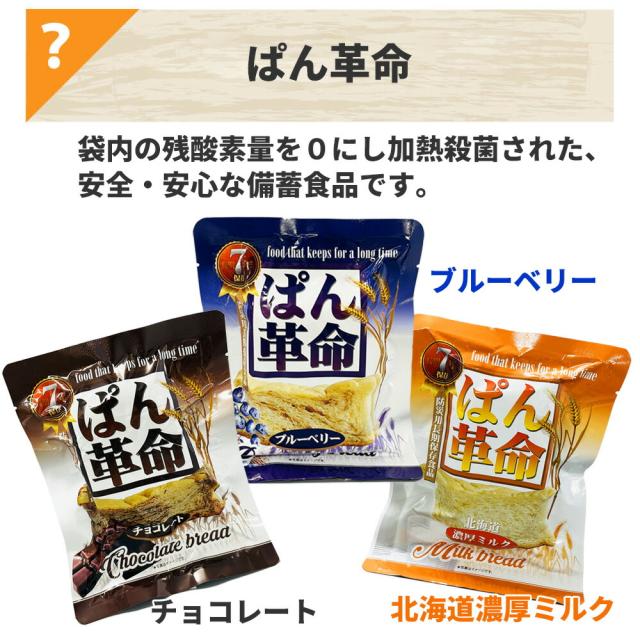 3日分 非常食セット 12セット(108食分) 15年保存水+7年保存食 詰め替え可能 Bセット HS7B12 アルファ米 保存パン 保存水 長期保存 3日間生きのびる 防災食 保存食 ななこめっつ ぱん革命 防災グッズ 災害備蓄 お菓子 避難 災害時_11