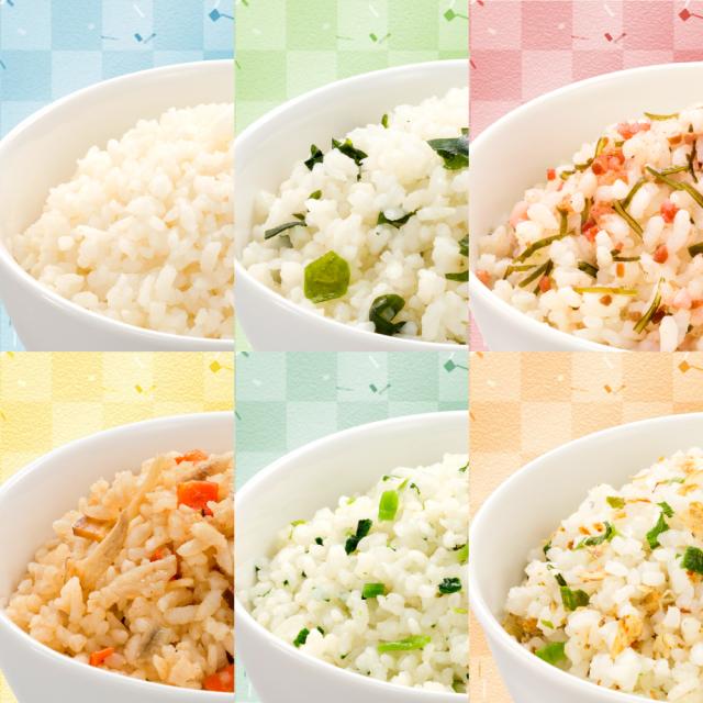 非常食 ななこめっつ 24食 6種類 白飯 五目ご飯 わかめご飯 青菜ご飯 梅昆布ご飯 鯛めし アレルギー対応 7年保存 防災グッズ 防災食 28品目不使用 ごはん サタケ_11