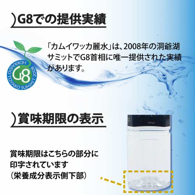 【15年保存水】ミネラルウォーター「カムイワッカ麗水500ml×2ケース(48本)セット」（防災グッズ 防災セット 非常食 あんしん水 長期保存｜au  PAY マーケット