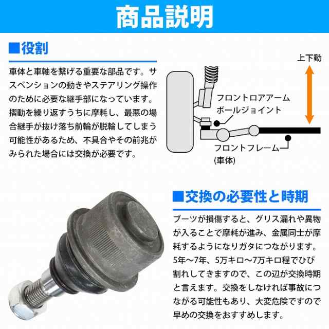 逸品】 ロアアーム ボールジョイント ベンツ R230 SL350 SL500 SL550 SL55AMG SL600 SL63AMG フロント  左右共通 1個 2113300435 2113300235 premiumfarma.pt