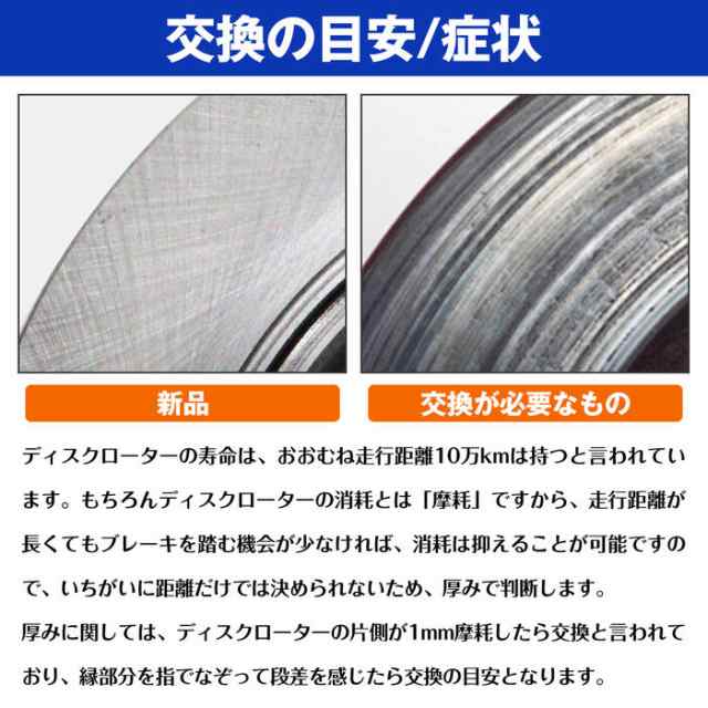 グランドハイエース・グランビア KCH16W フロント ブレーキディスク