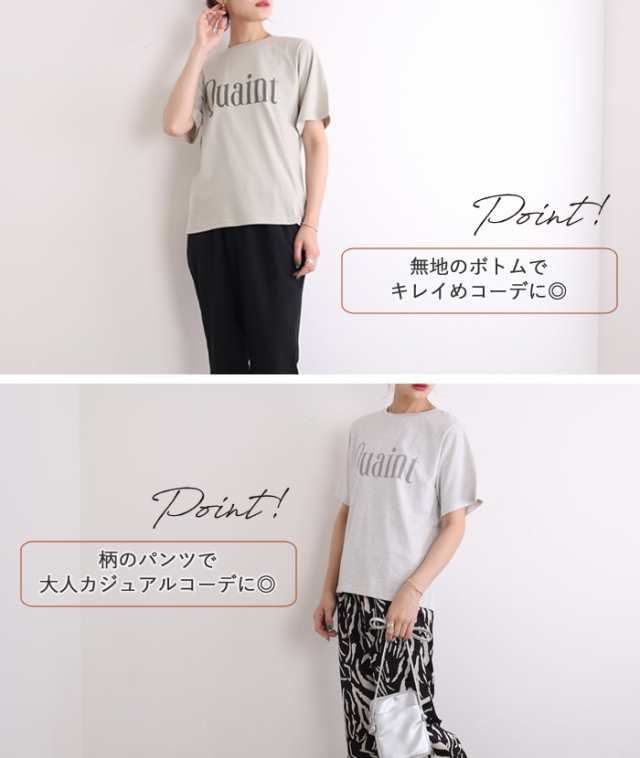 N1】tシャツ レディース 半袖 ロゴ ティーシャツ 白 丸首