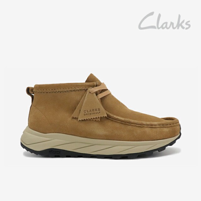 ＊CLARKS｜Wallabee Eden Suede Vibram/ クラークス/ワラビー エデン モカシン スウェード ビブラム/ダークサンド #