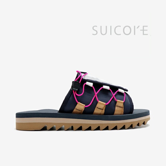 ＊SUICOKE｜DAO 2/ スイコック/ダオ 2/ネイビーｘピンクｘグレー #