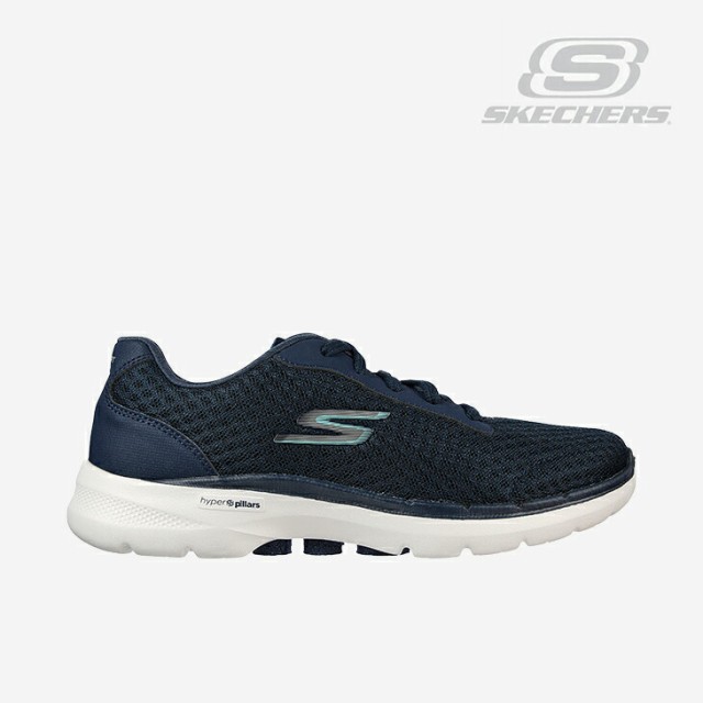 ・SKECHERS｜W Go Walk 6 Iconic Vision / スケッチャーズ/ゴー ウォーク 6 アイコニック ビジョン/ネイビーｘターコイズ #