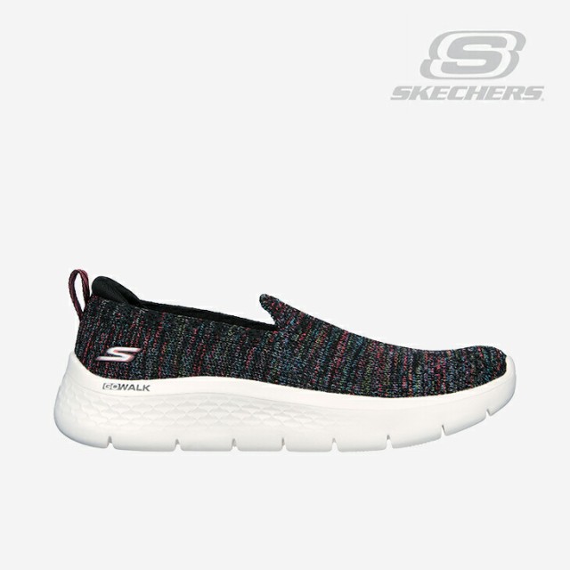 ・SKECHERS｜W Go Walk Flex Vivid Energy/ スケッチャーズ/ゴーウォーク フレックス - ヴィヴィッド エナジー/ブラックｘマルチ #