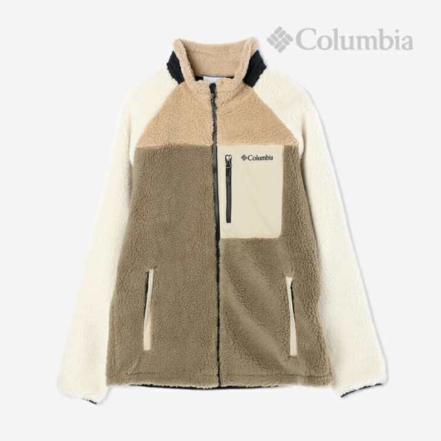 ＊COLUMBIA｜Peckman Bowl II Jacket/ コロンビア/ペックマン ボウル ジャケット ボアフリース/セージｘマルチ #