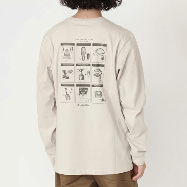 COLUMBIA｜Explorers Canyon Long Sleeve T-Shirt Slopes Graphic