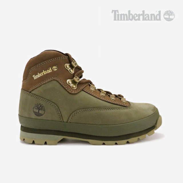 ＊TIMBERLAND｜Euro Hiker Leather Boot Nubuck/ ティンバーランド/ユーロ ハイカー レザー ブーツ ヌバック/ダークグリーン #