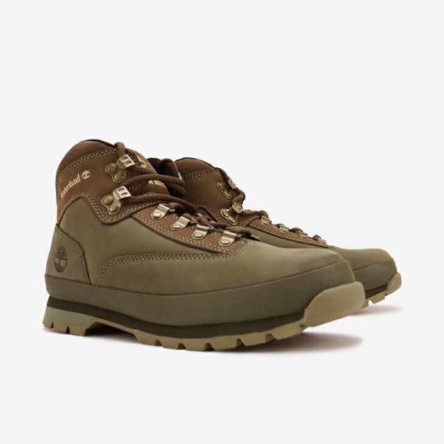 ＊TIMBERLAND｜Euro Hiker Leather Boot Nubuck/ ティンバーランド/ユーロ ハイカー レザー ブーツ ヌバック/ダークグリーン #