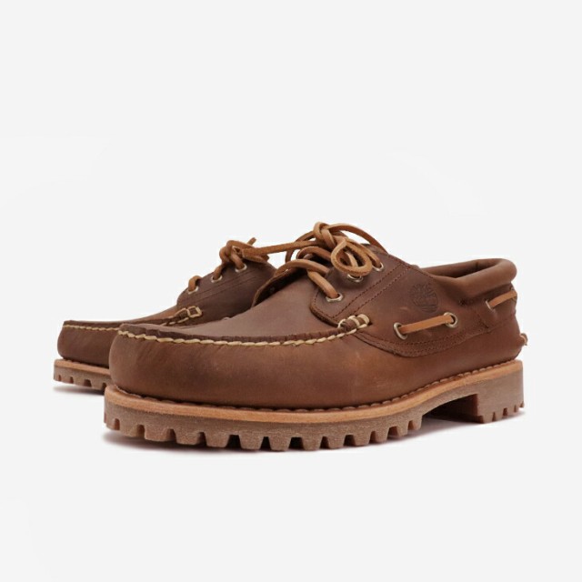 ＊TIMBERLAND｜3-Eye Lug Handsewn Boat Shoe Regenerative Leather/ ティンバーランド/スリーアイ ラグ ハンドソーン ボート シューズ 