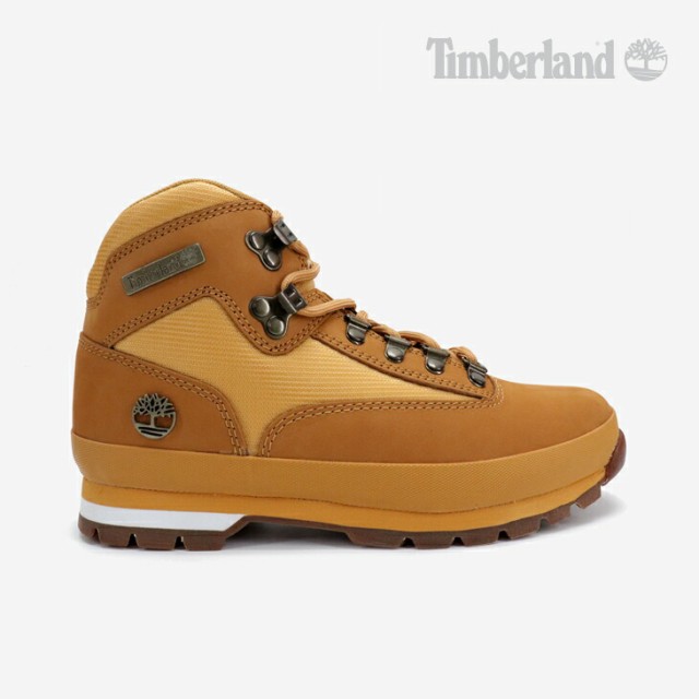 ＊TIMBERLAND｜Euro Hiker Mid Boot F L/ ティンバーランド/ユーロ ハイカー ファブリック レザー/ウィートヌバック #