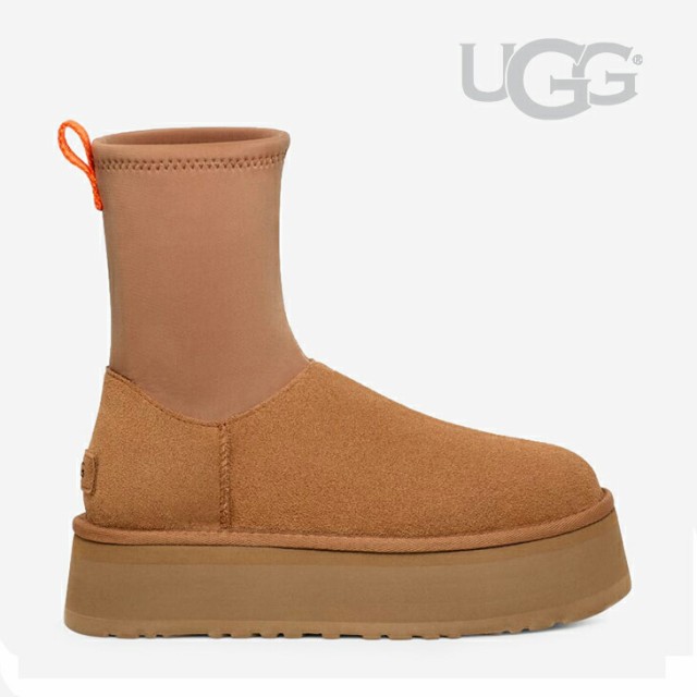 ・UGG｜W Classic Dipper/ アグ/クラシック ディッパー プラットフォーム/チェスナット #