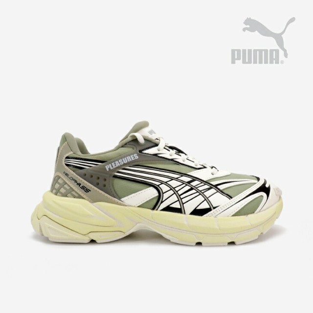 ・PUMA｜ｘPleasures Velophasis Overdyed/ プーマ/ｘプレジャーズ ベロファシス オーバーダイ/バーチツリーｘアニスフラワー #