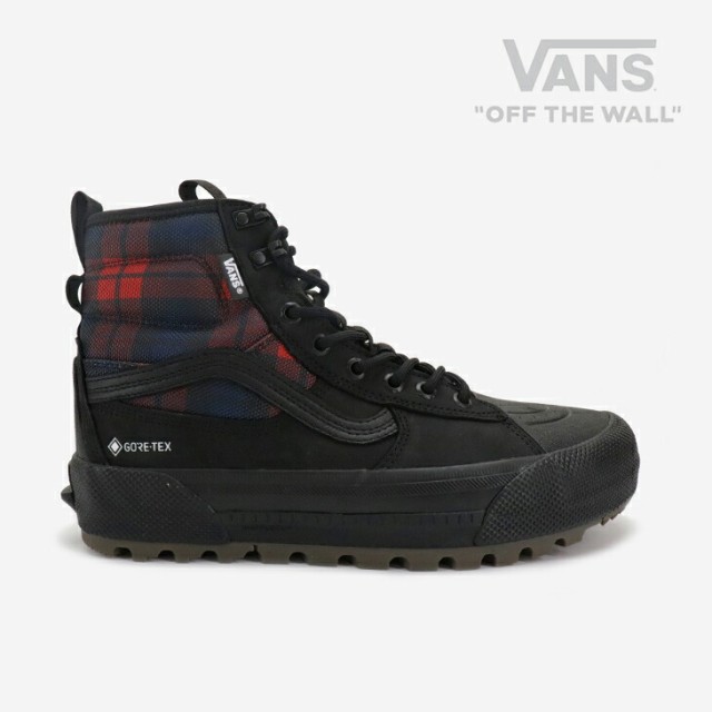 ・VANS｜Sk8-Hi Gore-Tex MTE-3 Tech Plaid/ ヴァンズ/スケートハイ ゴアテックス マウンテンエディション テック プラッド/ブラックｘレ