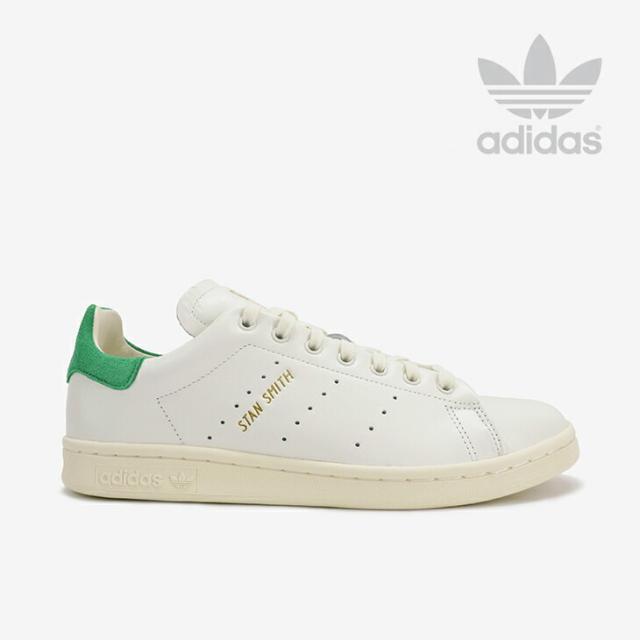 ・ADIDAS Originals｜Stan Smith Lux Leather/ アディダス/スタン スミス ラックス レザー/クラウドホワイトｘグリーン #