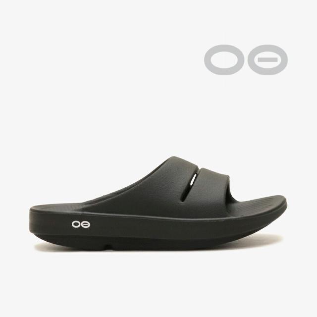 ・OOFOS｜Ooahh Shower/ ウーフォス/ウーアー シャワー/ブラック #