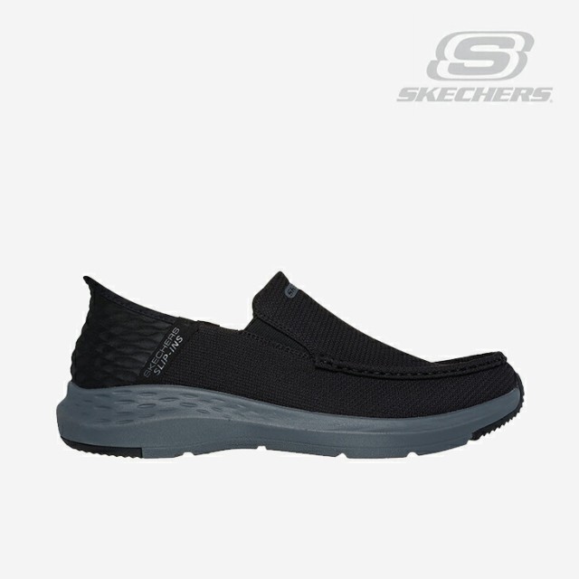 ・SKECHERS｜Slip-Ins Person Oswin/ スケッチャーズ/スリップインズ パーソン オズウィン/ブラックｘチャコール #