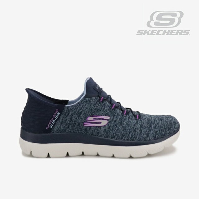 ・SKECHERS｜W Slip-Ins Summits Dazzling Haze Wide Fit/ スケッチャーズ/スリップインズ サミッツ デザリング ヘイズ ワイド フィット