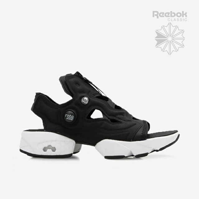 ・REEBOK｜W Instapump Fury Sandal Zip/ リーボック/インスタポンプ フューリー サンダル ジップ/ブラック #