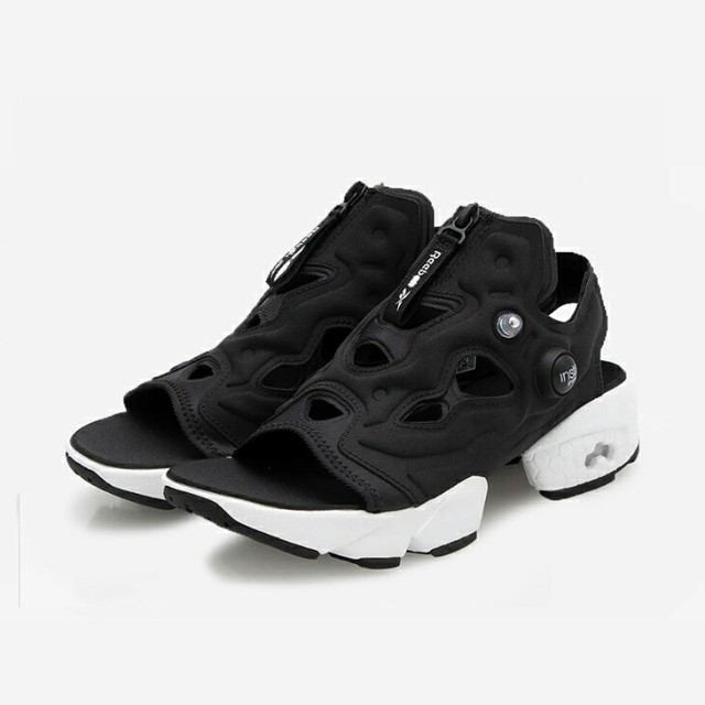 ・REEBOK｜W Instapump Fury Sandal Zip/ リーボック/インスタポンプ フューリー サンダル ジップ/ブラック #