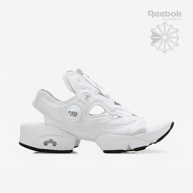 ・REEBOK｜W Instapump Fury Sandal Zip/ リーボック/インスタポンプ フューリー サンダル ジップ/ホワイト #