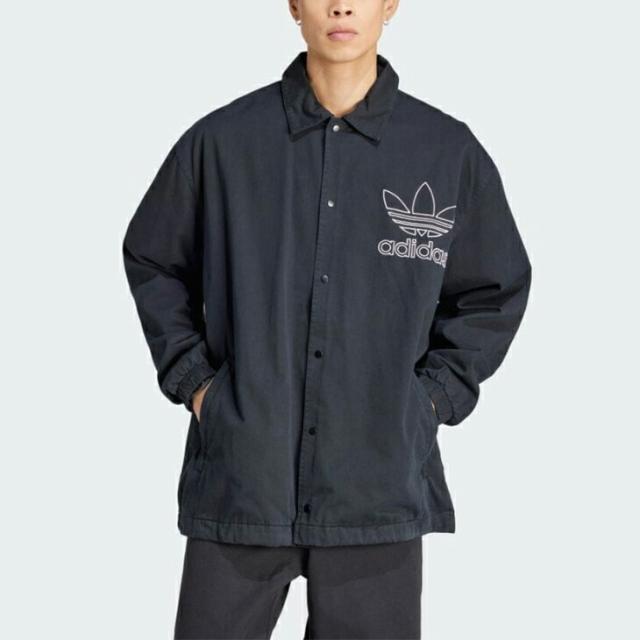 ・ADIDAS Originals｜Adicolor Outline Trefoil Coach Jacket/ アディダス/アディカラー アウトライン トレフォイル コーチ ジャケット/ブラックｘホワイト #の通販は