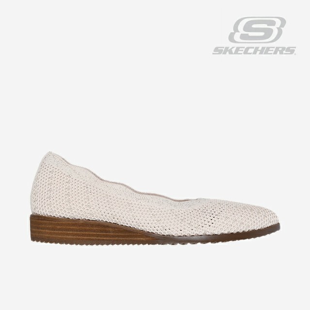 ・SKECHERS｜W Cleo Sawdust Real/ スケッチャーズ/クレオ ソーダスト リアル/ナチュラル #