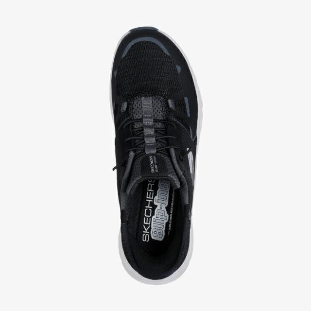 ：SKECHERS｜W Slip-Ins Glide Step Pro/ スケッチャーズ/スリップインズ グライド ステップ プロ/ブラックｘチャコール #_3
