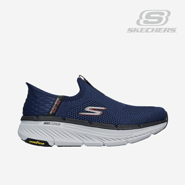 ・SKECHERS｜Slip-Ins Max Cushioning Premier 2.0/ スケッチャーズ/スリップインズ マックス クッショニング プレミア ニット/ネイビー