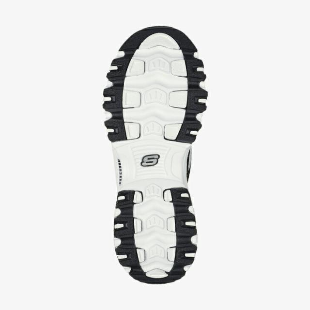 ：SKECHERS｜W Slip-Ins D’lites New Classic/ スケッチャーズ/スリップインズ ディーライツ ニュー クラシック/ブラックｘホワイト #_4