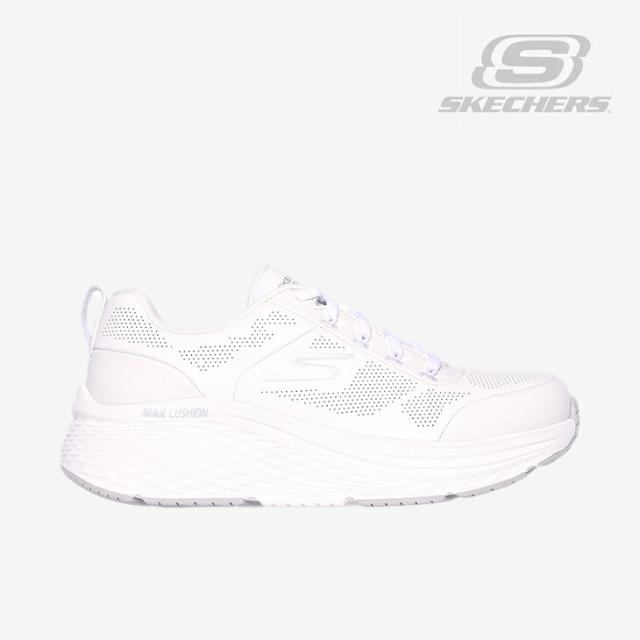 ・SKECHERS｜W Max Cushioning Elite 2.0 Enhanced/ スケッチャーズ/マックス クッショニング エリート エンハンスド/ホワイトｘシルバー #