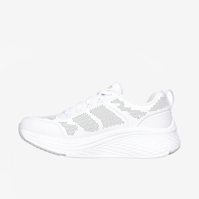 ：SKECHERS｜W Max Cushioning Elite 2.0 Enhanced/ スケッチャーズ/マックス クッショニング エリート エンハンスド/ホワイトｘシルバー #_5