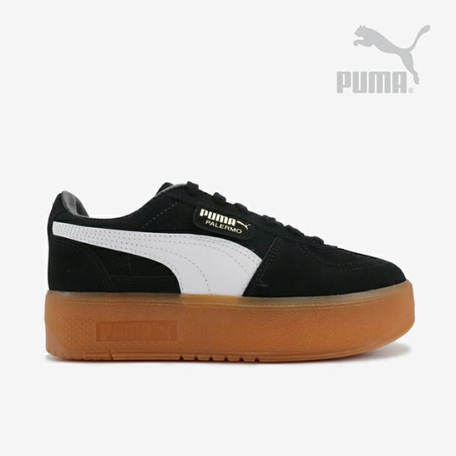 ・PUMA｜W Palermo Elevata/ プーマ/パレルモ エレベータ プラットフォーム/プーマブラックｘガム #