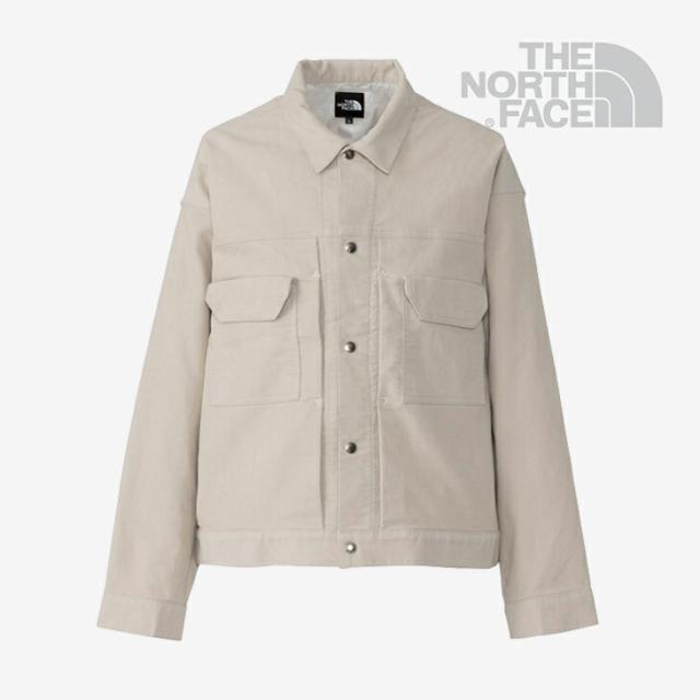 ・THE NORTH FACE｜Valleywave Trucker Jacket Corduroy/ ノース フェイス/バレーウェーブトラッカージャケット/フォッシルアイボリー #