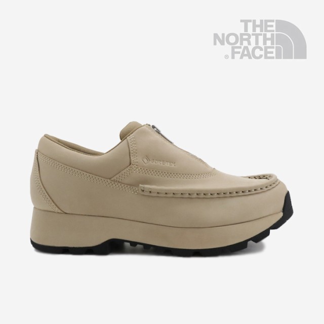 ・THE NORTH FACE｜Honed Zip Moca GTX/ ノース フェイス/ホーンド ジップ モカシン ゴアテックス/ルーシドベージュｘルーシドベージ #