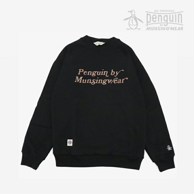 ・ORIGINAL PENGUIN By Munsingwear｜Raglan Sleeve Sweat Shirt/ ペンギン バイ マンシングウェア/ラグランスリーブ スウェット シャツ/ブラック #の通販は