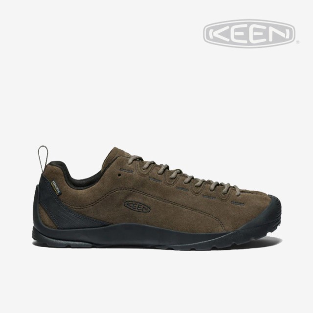 ・KEEN｜Jasper WP Suede/ キーン/ジャスパー ウォータープルーフ スウェード/キャンティーンｘブラック #