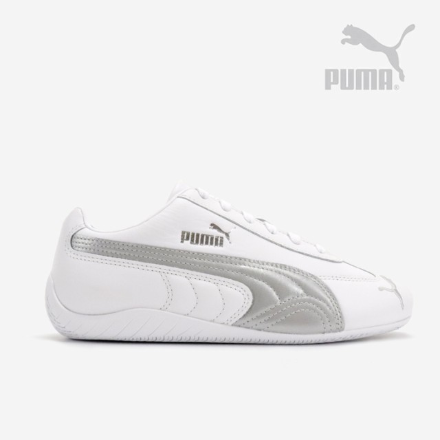 ・PUMA｜Speedcat LTH Leather/ プーマ/スピードキャット レザー/プーマホワイトｘシルバー #