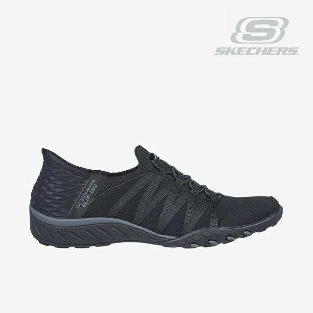 ・SKECHERS｜W Slip-Ins Breathe Easy Roll With Me/ スケッチャーズ/スリップインズ ブリーズ イージー ロール ウィズ ミー/ブラック #