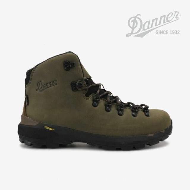 ・DANNER｜Mountain 600 Evo Leather GTX Vibram/ ダナー/マウンテン エボ レザー ゴアテックス ビブラム/トップソイルブラウンｘブラッ