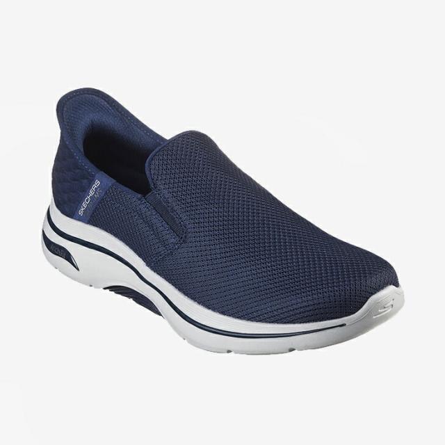 ：SKECHERS｜Slip-Ins Go Walk Arch Fit 2.0 Hands Free 2/ スケッチャーズ/スリップインズ ゴー ウォーク アーチ フィット ハンズ フリー/ネイビー #_2