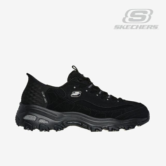 ・SKECHERS｜W Slip-Ins D Lites Step In/ スケッチャーズ/スリップインズ ディーライツ ステップ イン/ブラック #