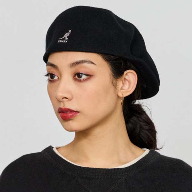 ・KANGOL｜Wool 504 Hunting/ カンゴール/ウール ハンチング バックトゥフロント ベレー/ウォーム グレー #