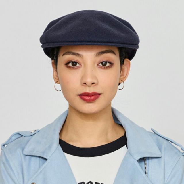 KANGOL｜Wool 504 Hunting/ カンゴール/ウール ハンチング バックトゥ